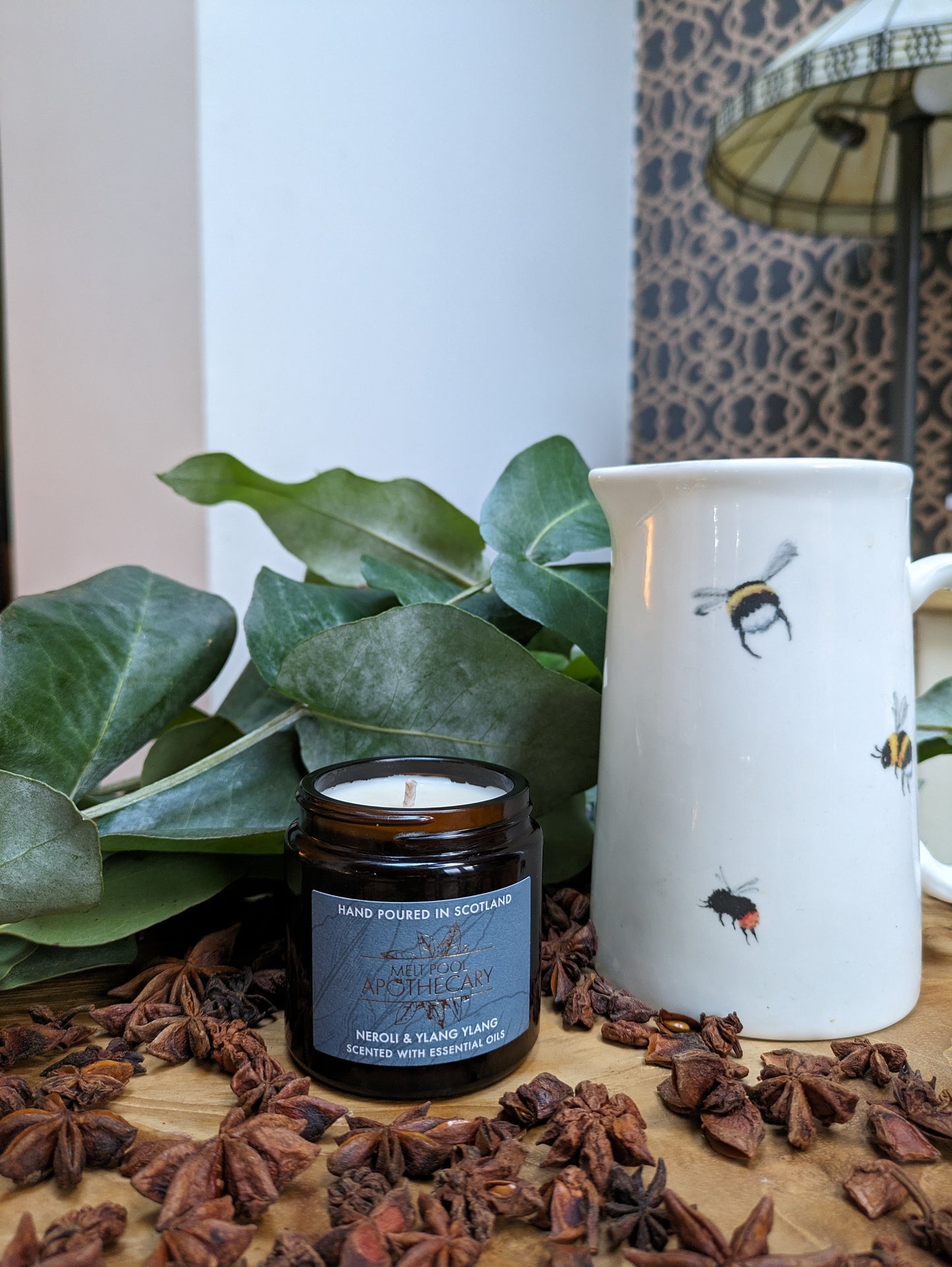 Neroli & Ylang Ylang - Small Amber Jar Candle