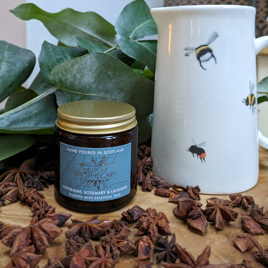 Essential Oil Apothecary Candle