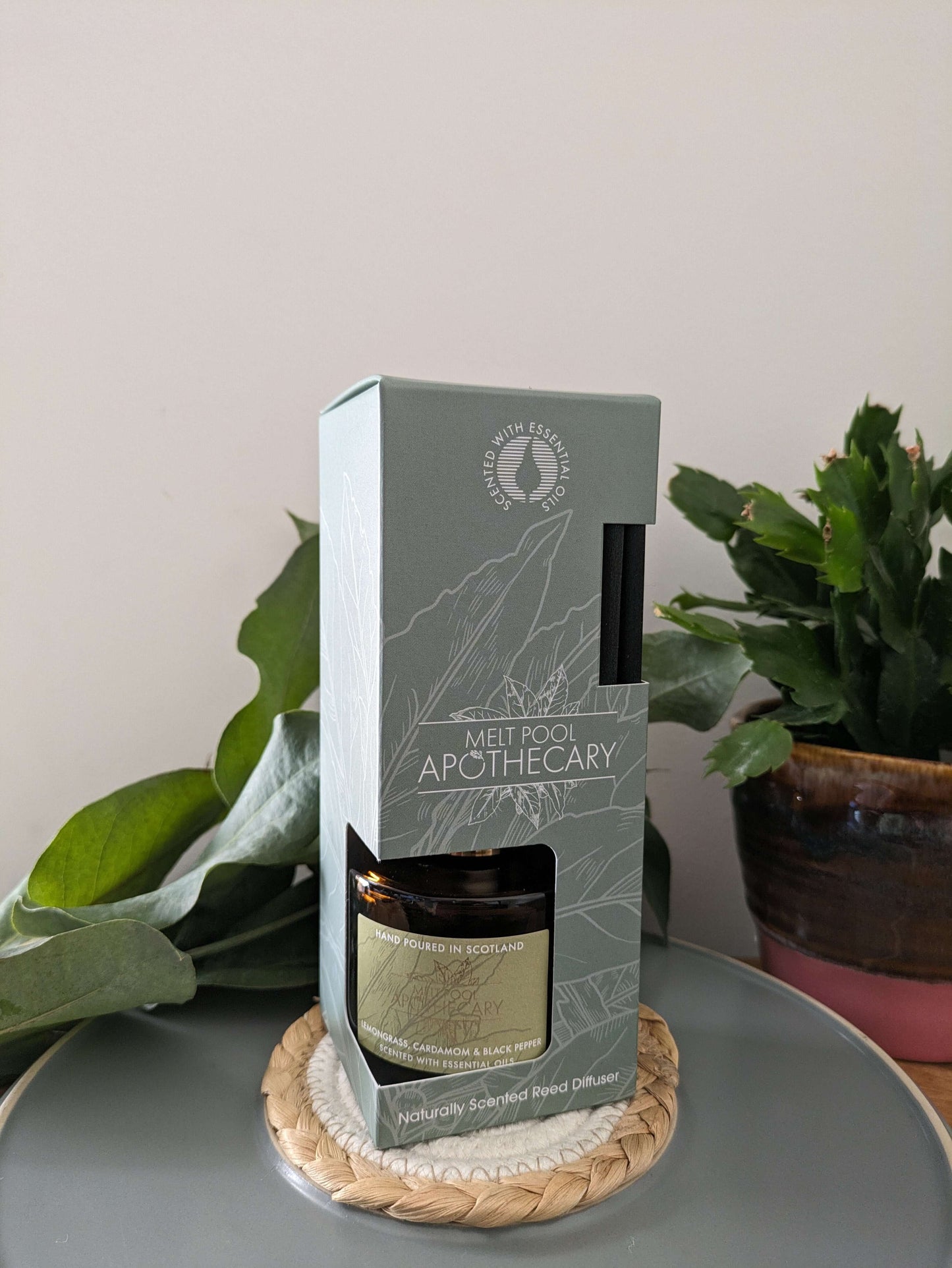 Lemongrass, Cardamom & Black Pepper - Reed Diffuser