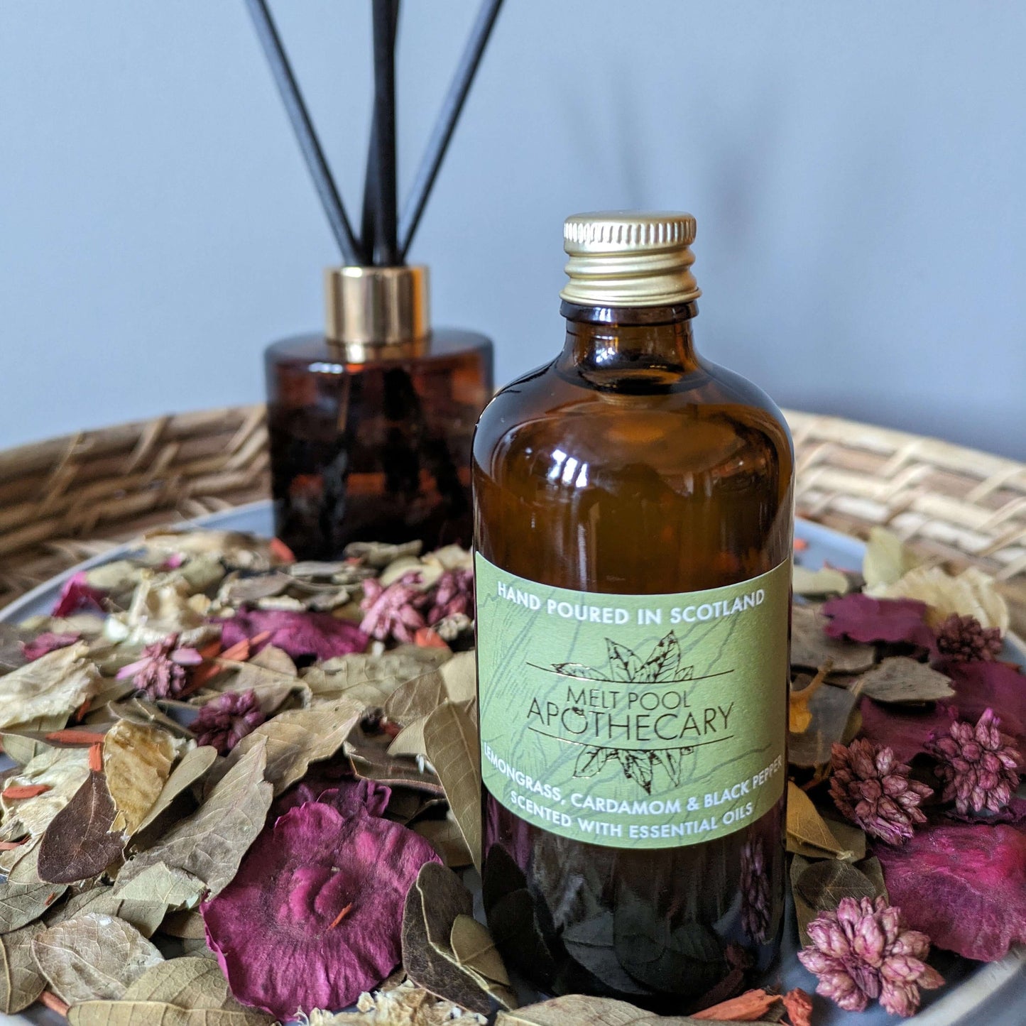 Lemongrass with Cardamom & Black Pepper - Diffuser Refill
