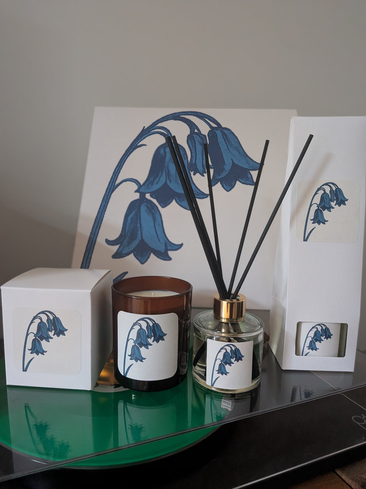 Bluebells for the Beatson Cancer Charity - Candle & Diffuser Bundle