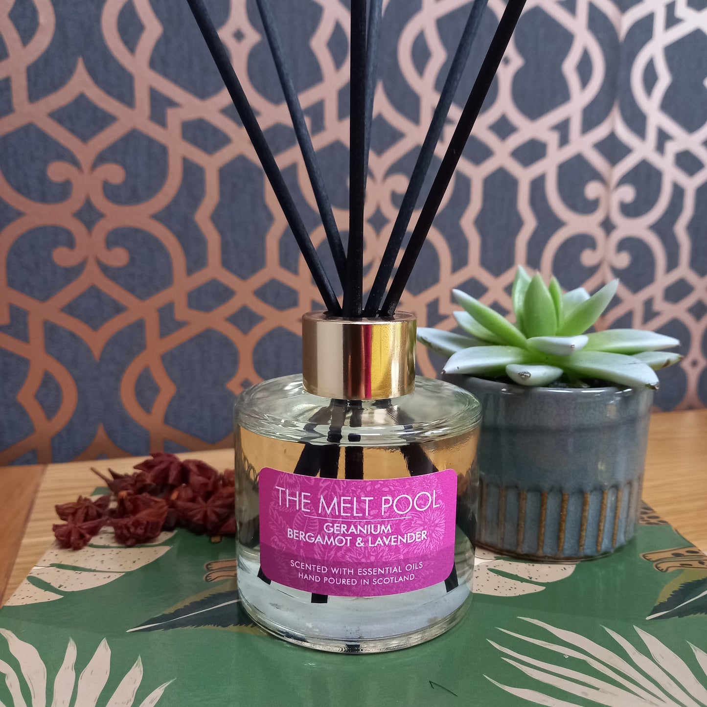 Geranium with Bergamot & Lavender - Reed Diffuser