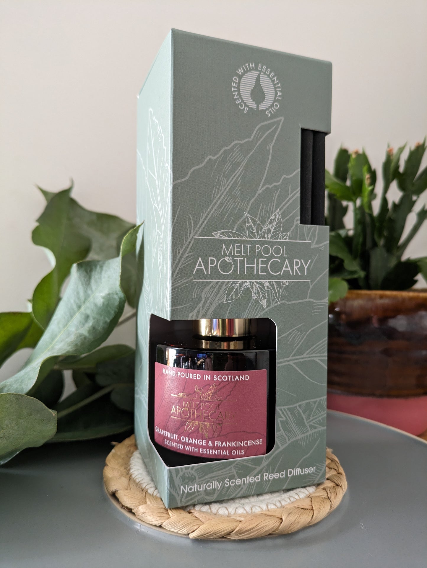 Grapefruit, Orange & Frankincense - Reed Diffuser